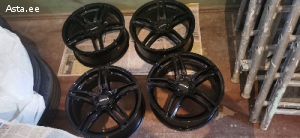 Литые диски, черные, идеальное состояние